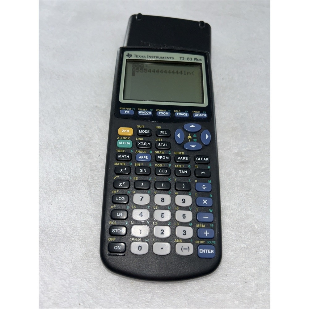 Texas Instruments TI 83 Plus Graphing Calculator *TESTED* - Picture 4 of 7